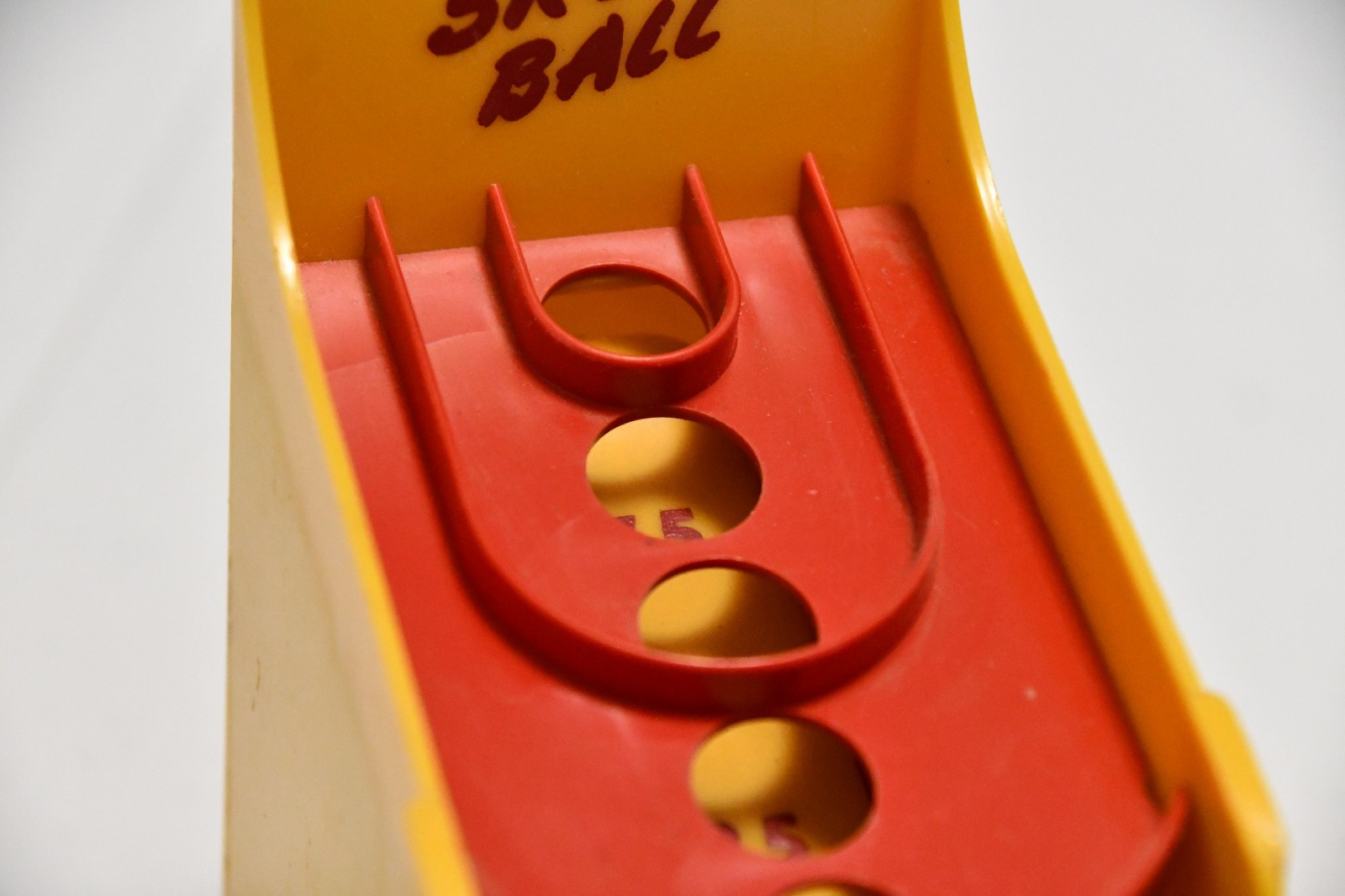 skee ball arcade game vintage plastic
