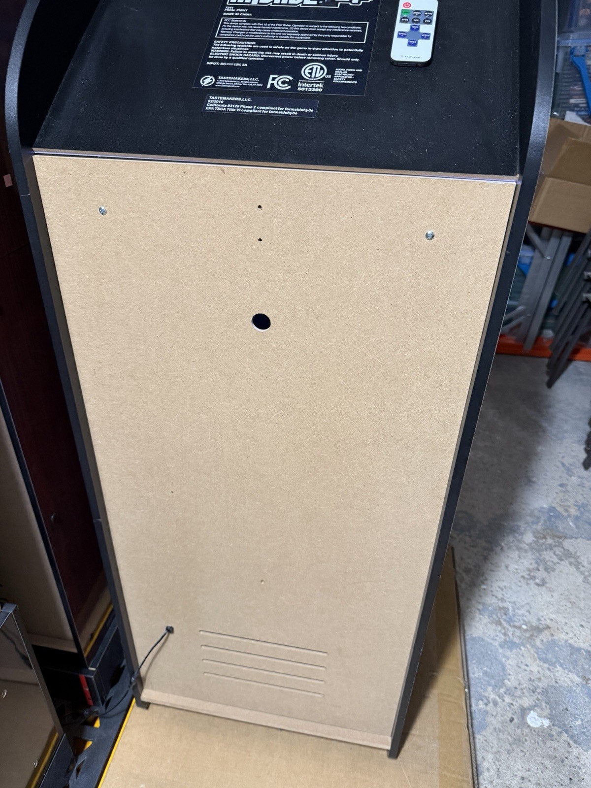 Arcade1Up Final Fight Arcade Cabinet w/ Light-Up Marquee Excellent Condition