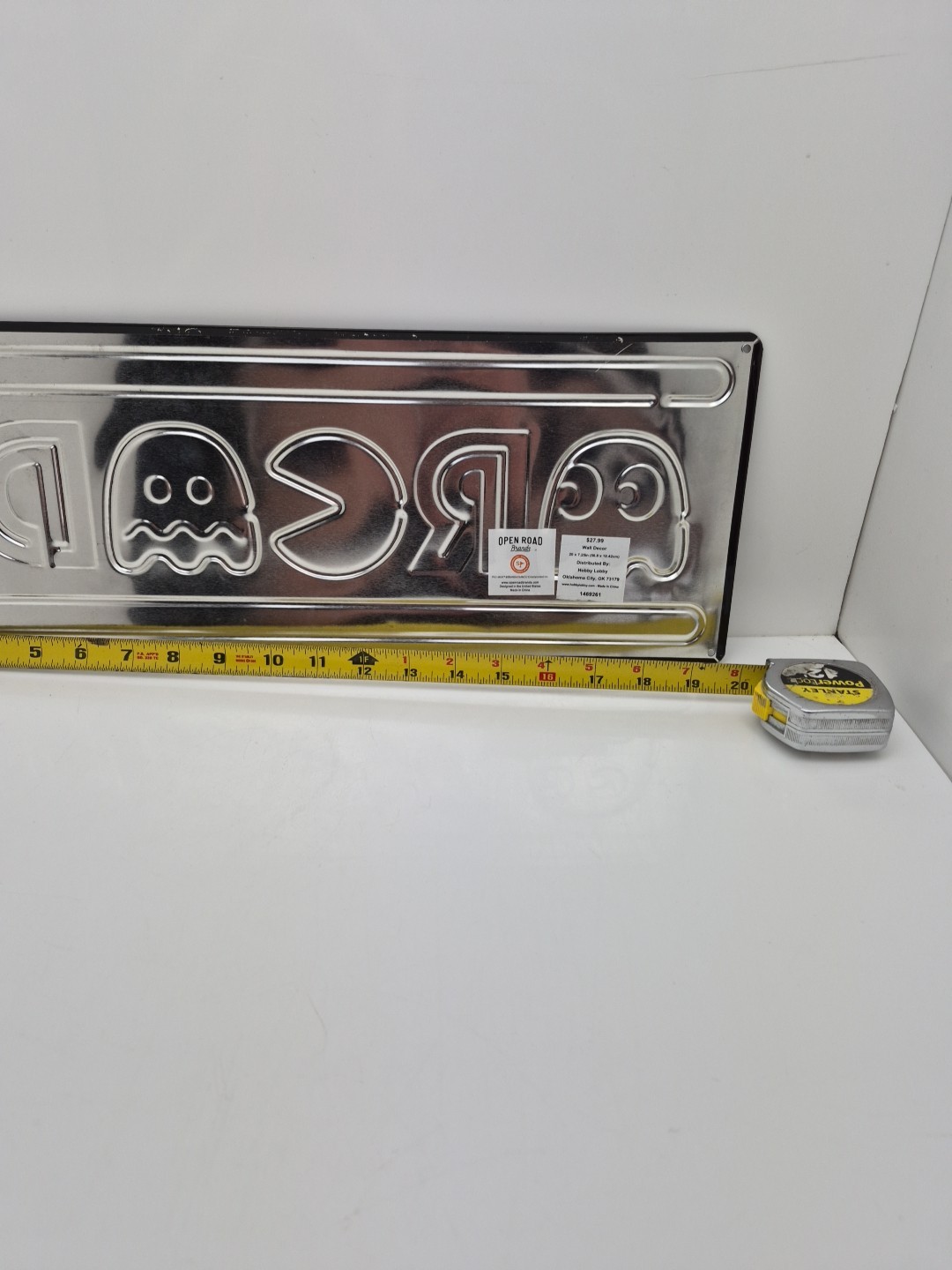 PAC MAN MS ARCADE GAME METAL COOL SIGN VINTAGE LOOK VIDEO PINBALL COIN AMUSEMENT
