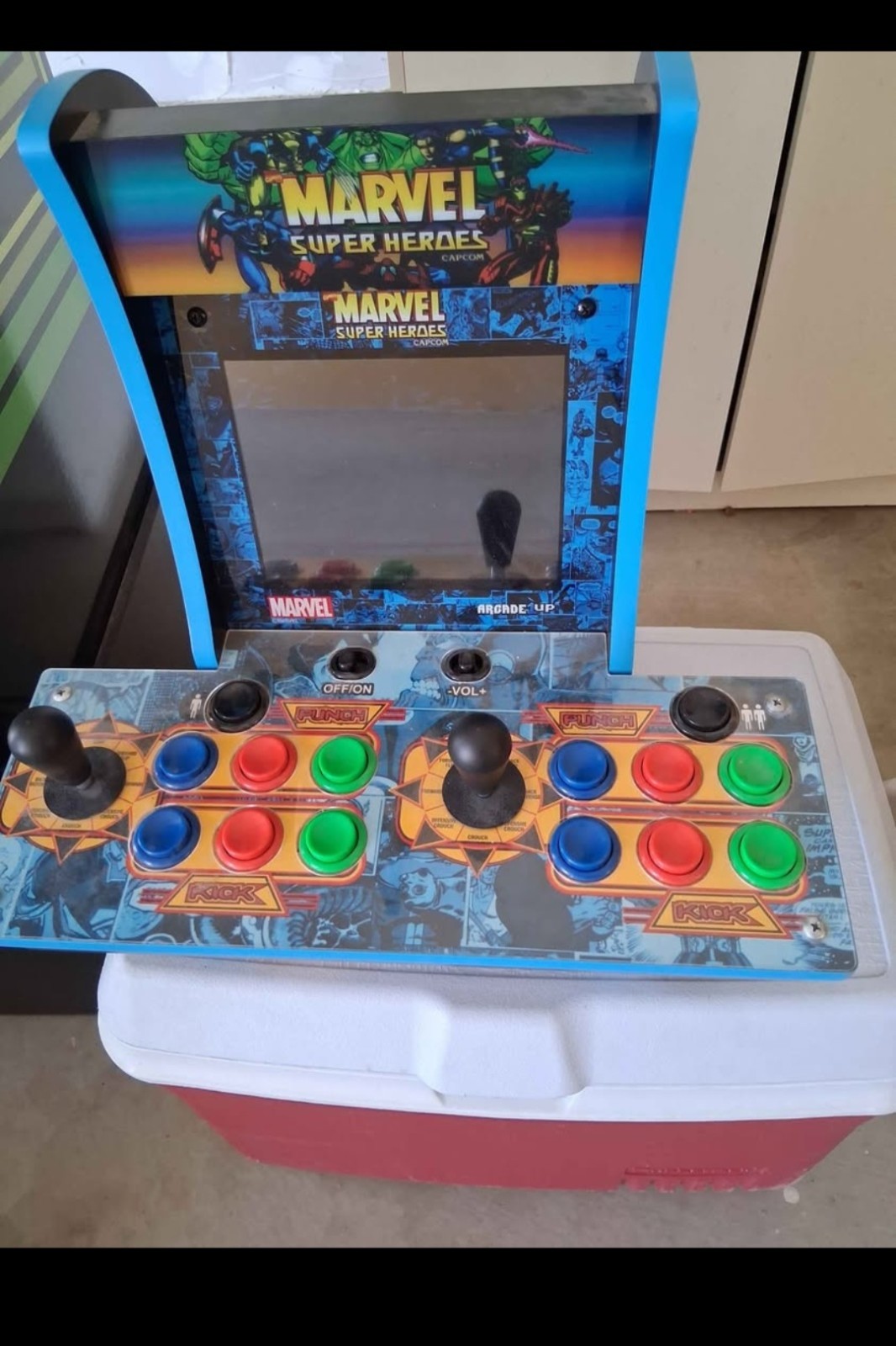 Arcade1Up Rampage Reproduction Arcade Cabinet w/ Gauntlet Joust Defender