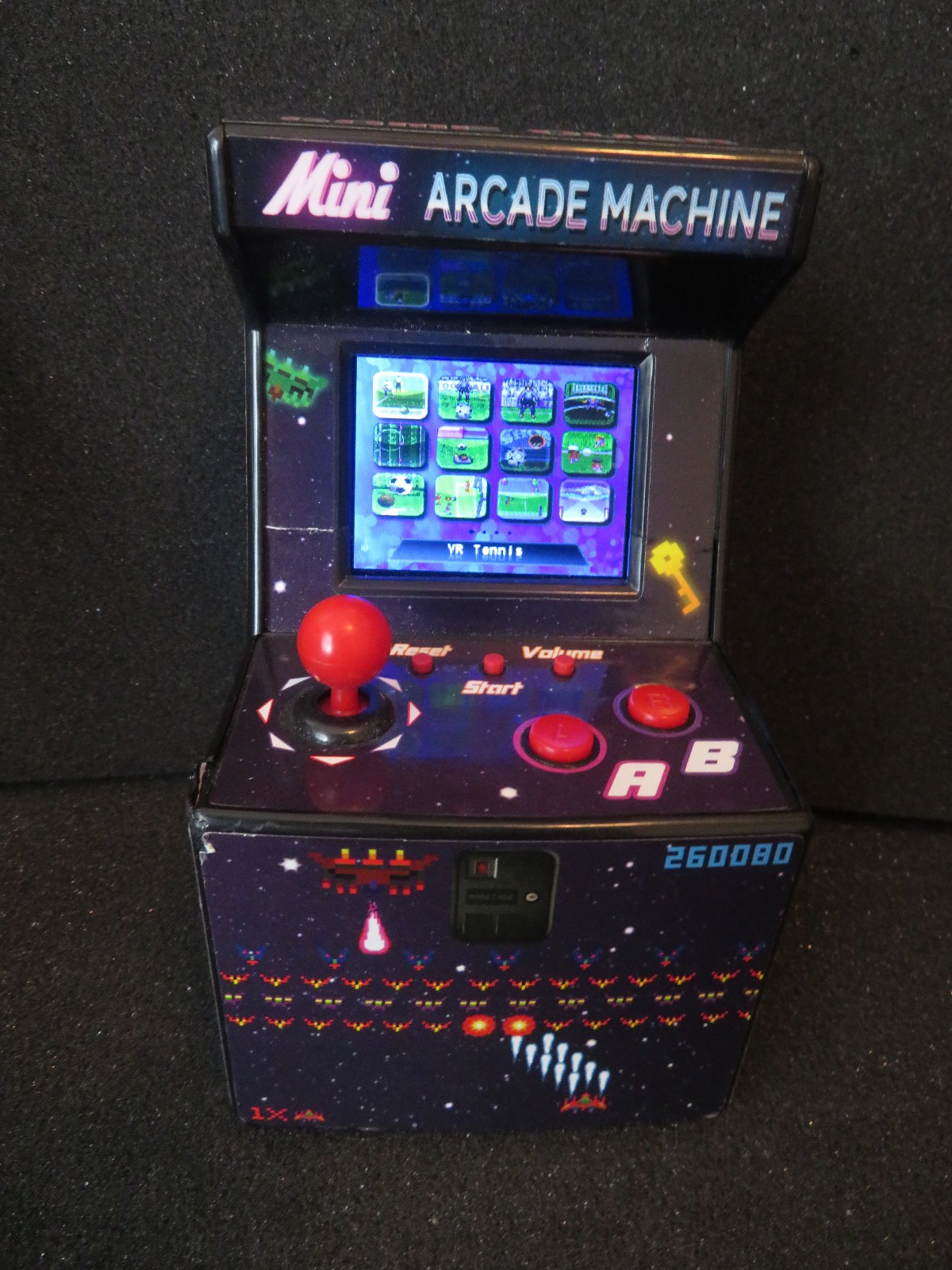 Mini Arcade Machine, 240 In-Built Games, 8-Bit Retro Arcade Games, 2.5” Full Col