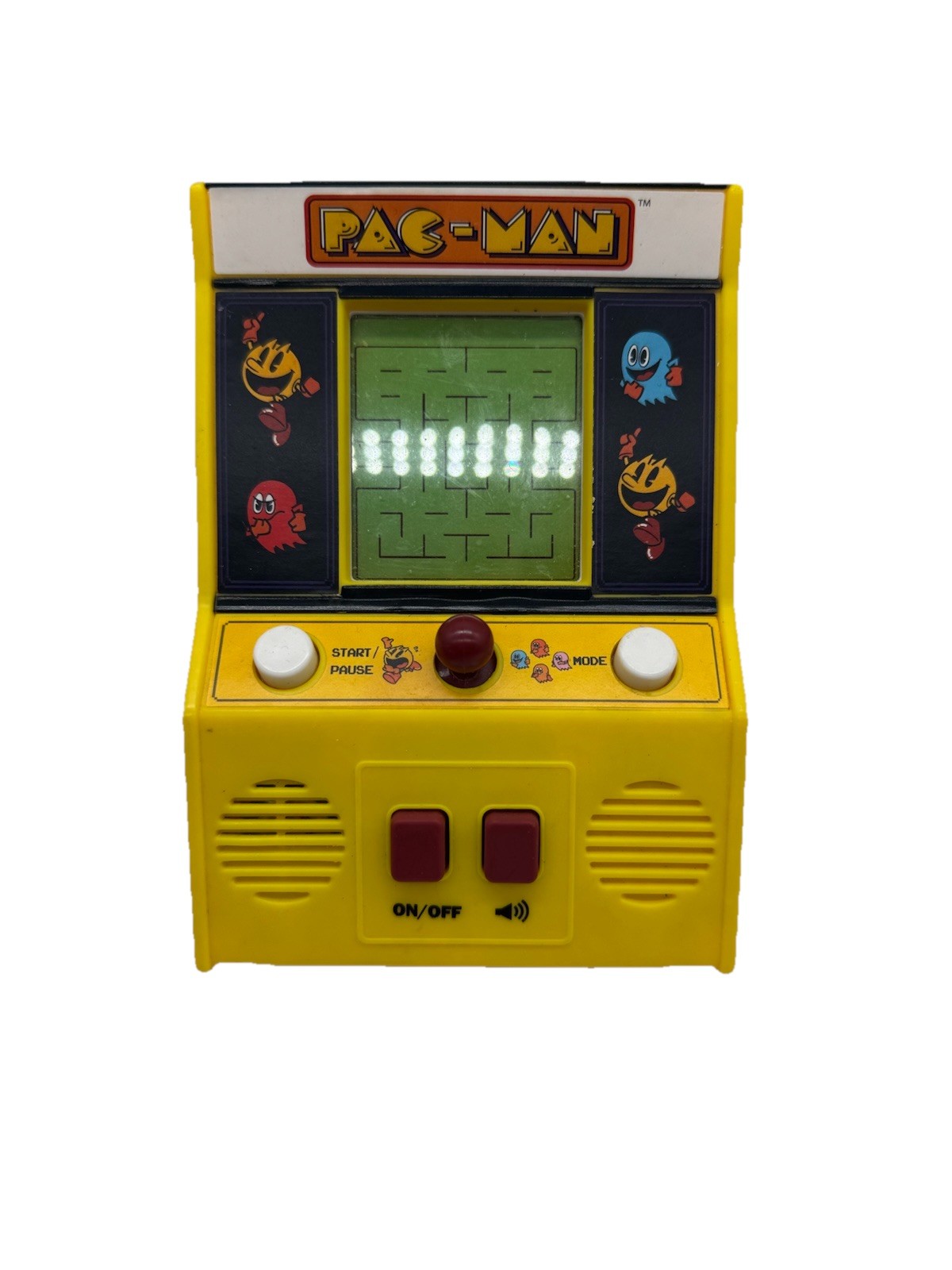 Pac-Man Mini Arcade Game Bandai Namco 09521 Miniature Pacman Used Tested Working