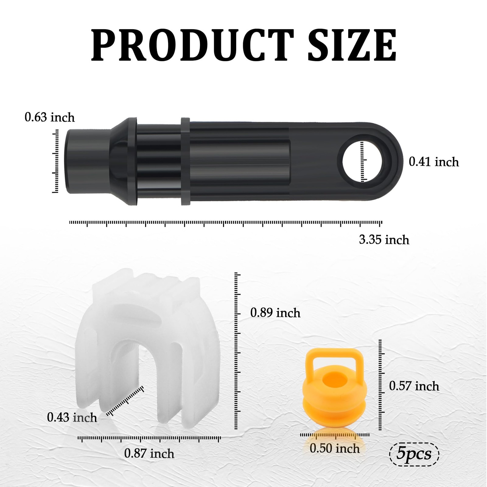Transmission Shift Cable Bushing Repair Kit,Professional 3.35×0.88×0.76 inch