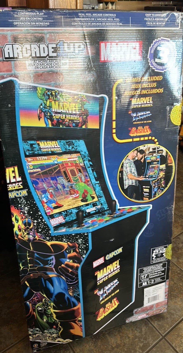 Arcade 1up Marvel Super Heroes Capcom X-Men Children of the Atom Punisher PICKUP