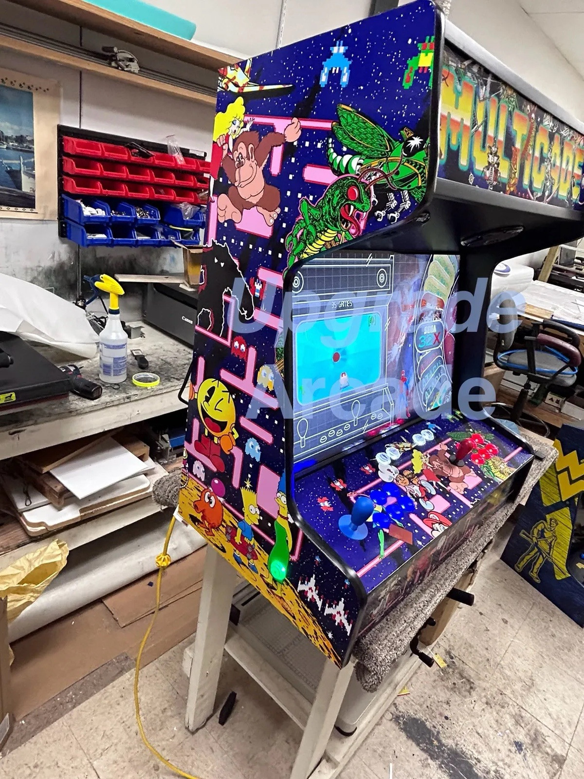 Upgrade Arcade Full Size Countercade/wallcade Arcade Cabinet