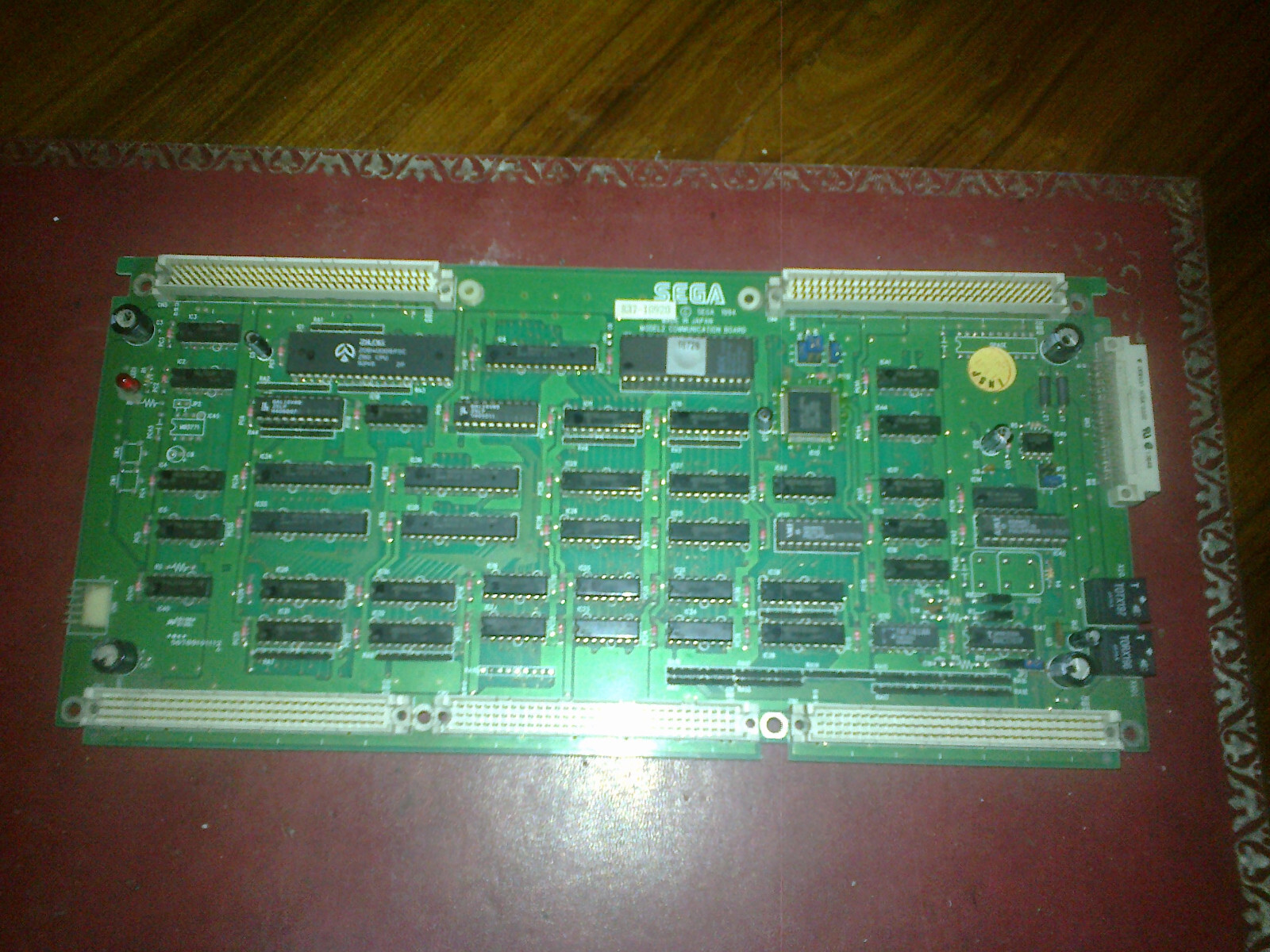 SEGA RALLY CHAMPIONSHIP DEDICATED COMMUNICATION BOARD PCB ARCADE GAME 837-10920