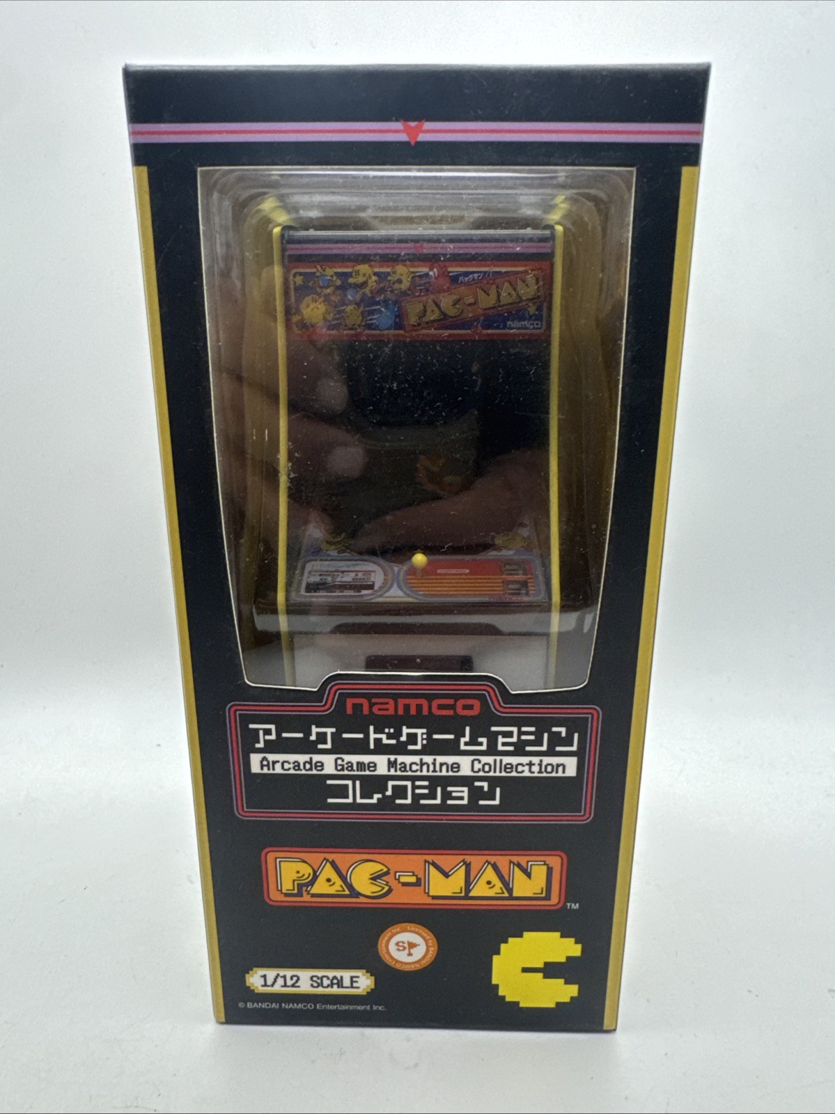 1/12 Scale Namco Arcade Game Machine Collection Pac-Man Pacman Gaming Figure New